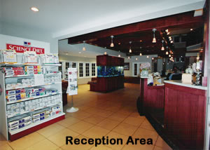 Towne & Country Animal Hospital 
reception area